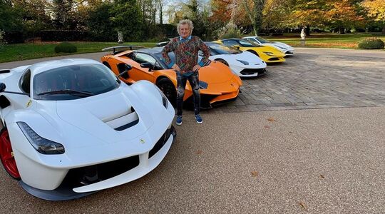 Autocollectie Rod Stewart