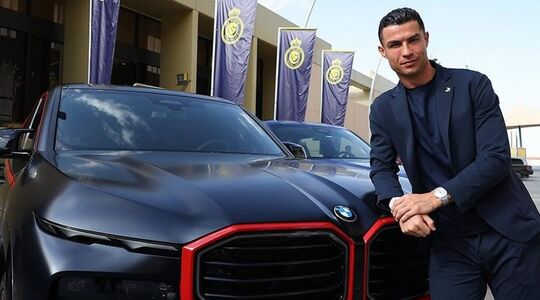 Cristiano Ronaldo BMW