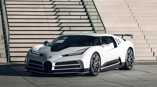 Bugatti Centodieci veiling
