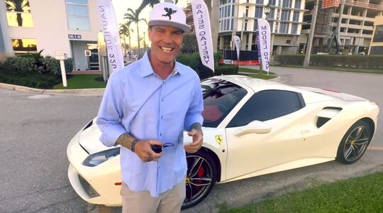 Vanilla Ice Ferrari