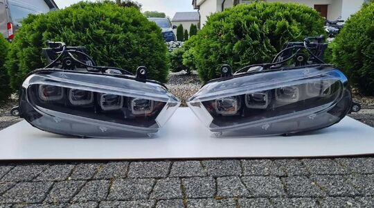 Koplampen Bugatti Chiron