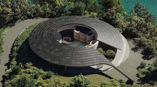 De futuristische villa in Japan, waar u voor 1/36e deel eigenaar van kunt worden
