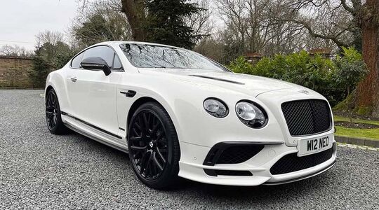 De Bentley Continental GT Supersporets van Harry Kanr