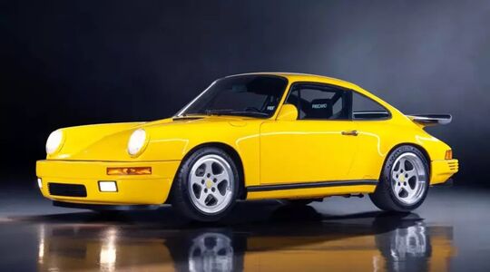 De desbetreffende geveilde Porsche 911 Ruf CTR