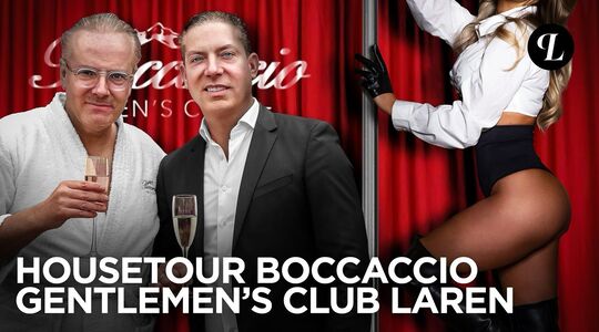 Floris Wyers van Pure Luxe en Daniël bij Boccaccio