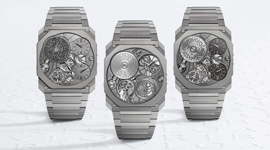Het nieuwste dunste horloge van Bulgari