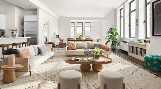 Het interieur van de villa van muziekproducent Benny Blanco in Beverly Hills