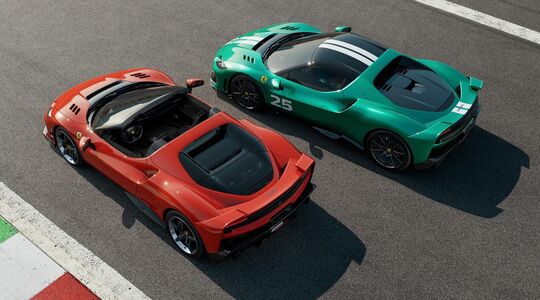 De Ferrari 296 Speciale en de Speciale A