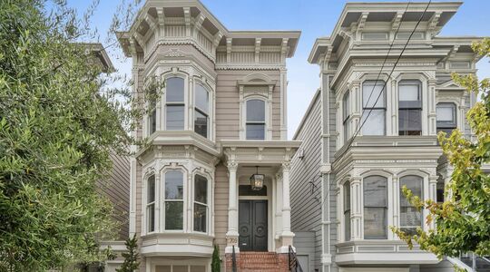 Vooraanzicht van het wereldberoemde huis uit de serie Full House