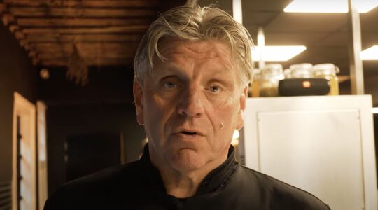 Jonnie Boer tijdens een interview
