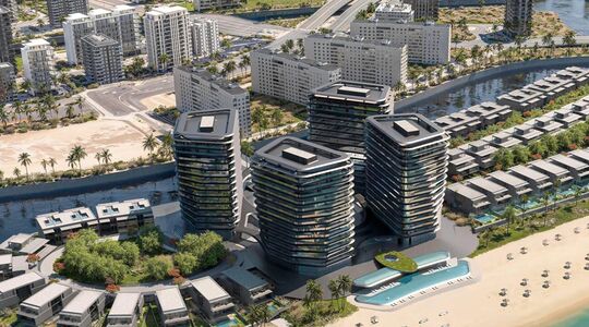 Zo zou het Brabus Island in Abu Dhabi er uit moeten komen te zien