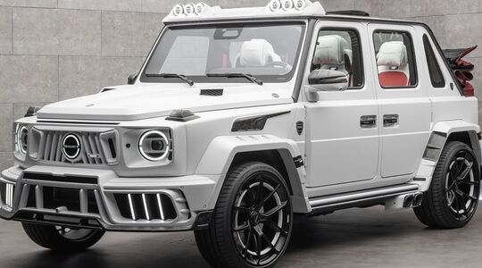 De door MANSORY onder handen genomen Mercedes-AMG G63