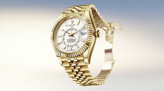 Een gouden Rolex