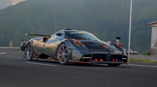 Auto van Pagani, een merk dat werkt met wachtlijsten