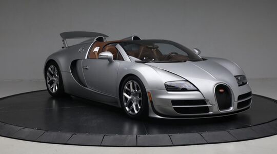 De Bugatti Veyron van Arnold Schwarzenegger