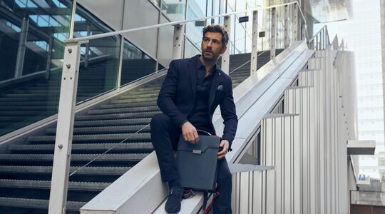 Met een Evan Red-laptoptas kunt u altijd uit de voeten
