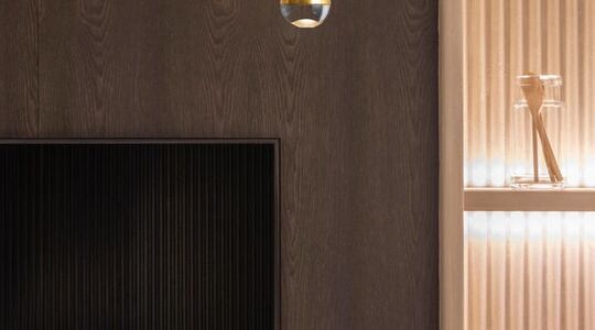 Het interieur met een luxe sfeer van een woning