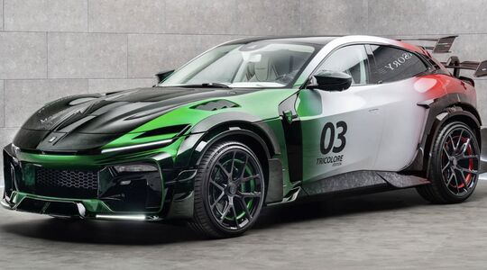 De nieuwste creatie van de Ferrari Purosangue door MANSORY: de Mansory Pugnator Tricolore