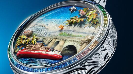 Het zakhorloge van Louis Vuitton