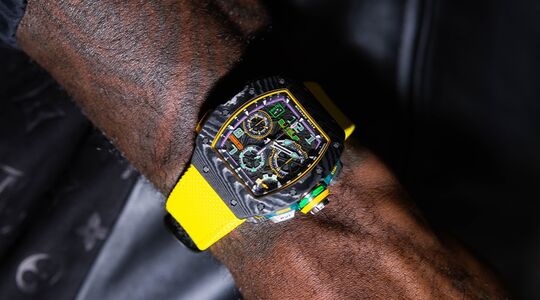 De Richard Mille die werd ontwikkeld met LeBron James