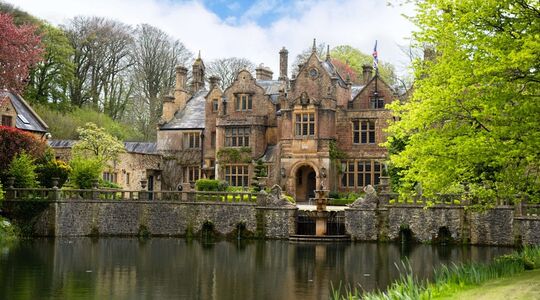 Het luxe landgoed in Engeland