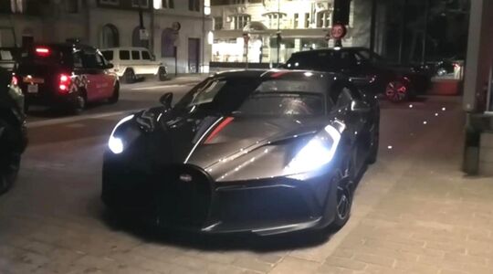 Eén van de supercars van de miljardair