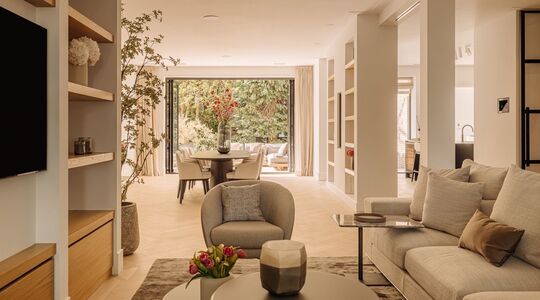 Het appartement van Ben Kolff en Jeroen Schothorst in Amsterdam