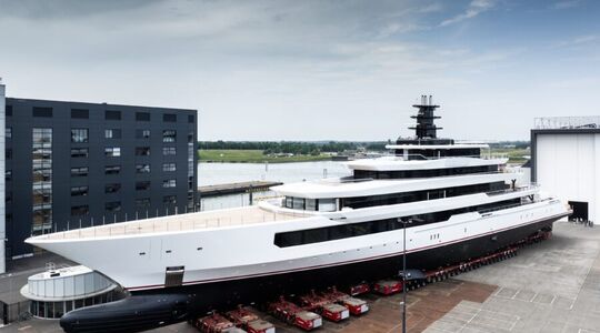 Het nieuwe Oceanco Y726-superjacht