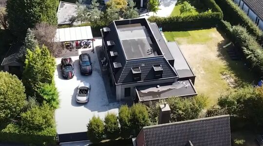De villa van influencer Mo Bicep in Breda