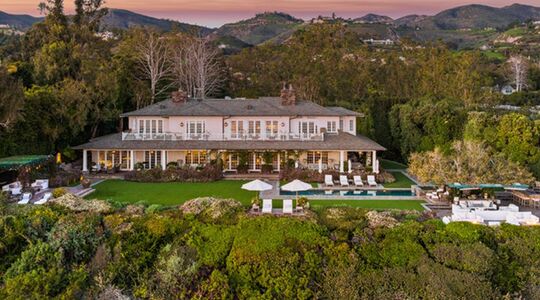 De villa in Malibu