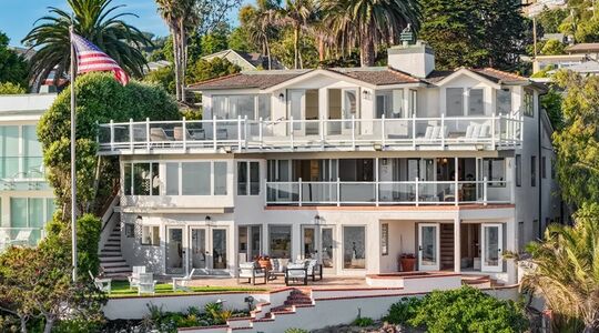 Het luxe landgoed in Laguna Beach