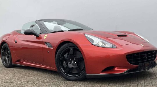 De door Novitec onder handen genomen Ferrari California op Marktplaats