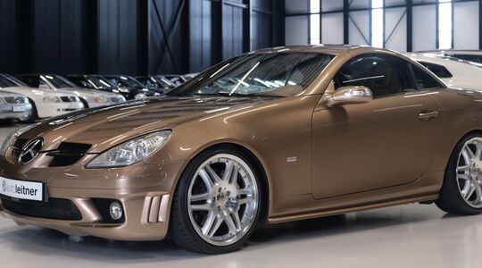 De Mercedes-SLK Brabus in Nederland