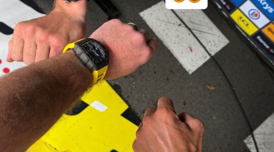De Richard Mille-horloges van Mark Cavendish, Tadej Pogačar en Mathieu van der Poel