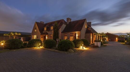 De villa van Peter Bakker nabij Schiphol