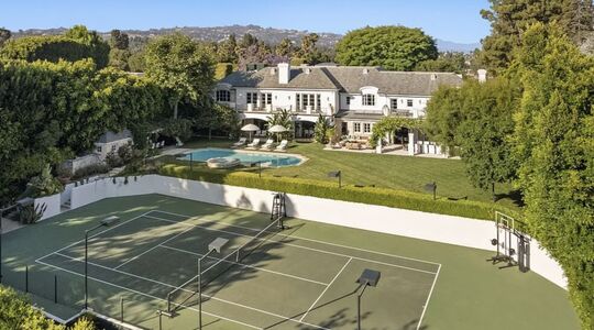 De villa van Reinout en Danielle Oerlemans in Beverly Hills
