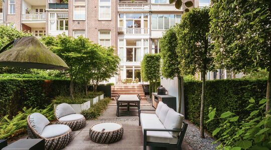 De woning van Hans Slier in Amsterdam Oud-Zuid