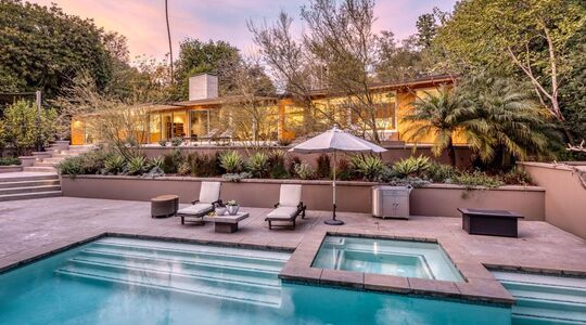 De woning van Lily Collins