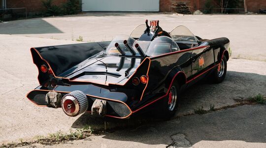 De Batmobile die te koop staat op Catawiki