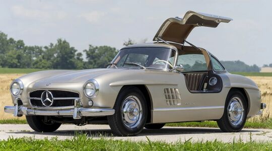 De nagemaakte Mercedes 300SL Gullwing