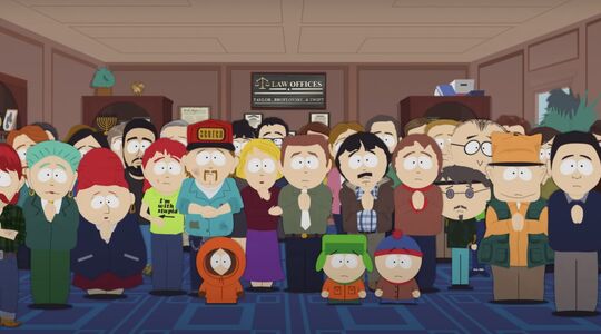 Een aflevering van South Park