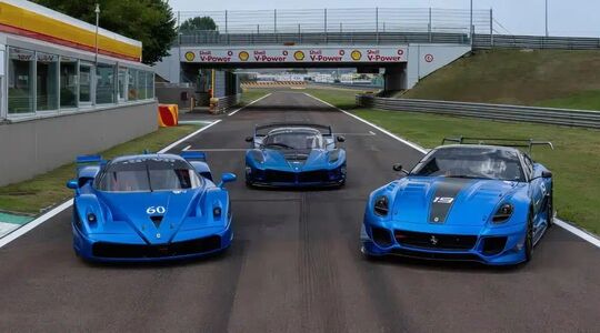 Ferrari's XX 'Holy Trinity'.