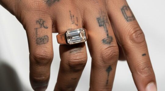 De nieuwe ring van American football-speler Odell Beckham jr.