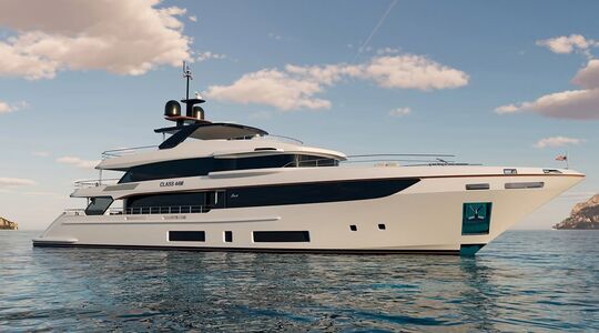 Het nieuwe superjacht van Benetti