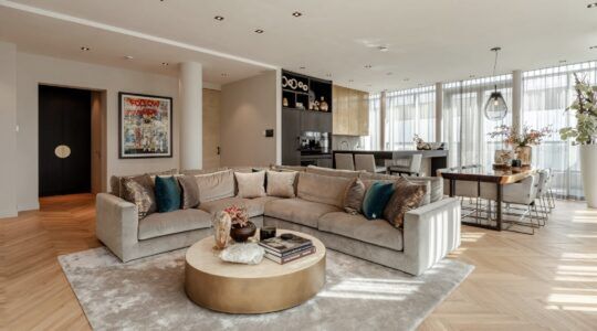 Het appartement van Bernhard ten Brinke in Amsterdam
