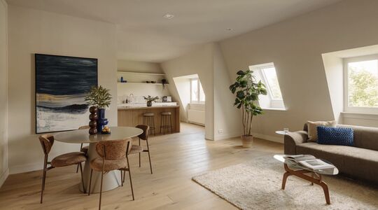 Het appartement van Frank Rijkaard in Amsterdam