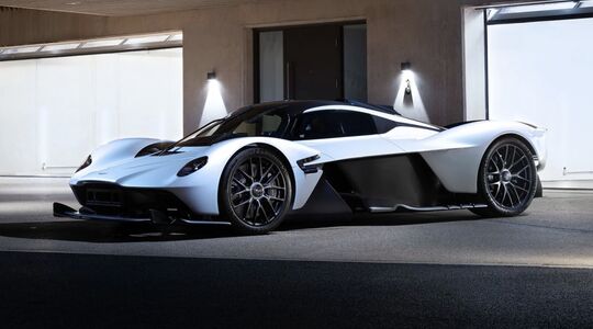 De Aston Martin Valkyrie van Daniel Ricciardo