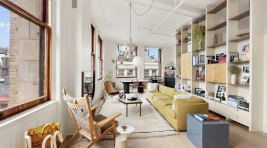 Het loft van Michiel Huisman in New York