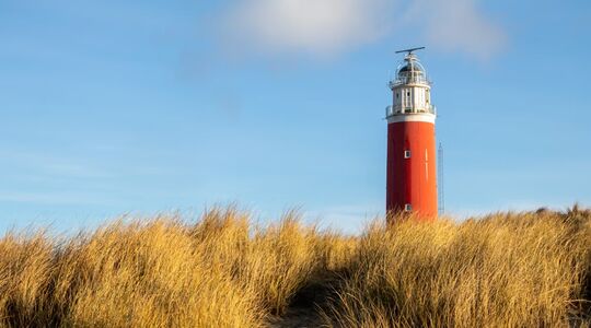 De vuurtoren van Texel