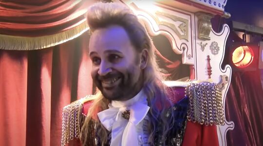 Vieze Jack tijdens een interview